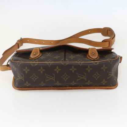 Louis Vuitton Sac Gibeciere Messenger Bag Monogram Canvas, BROWN, CANVAS, Shoulder bag
