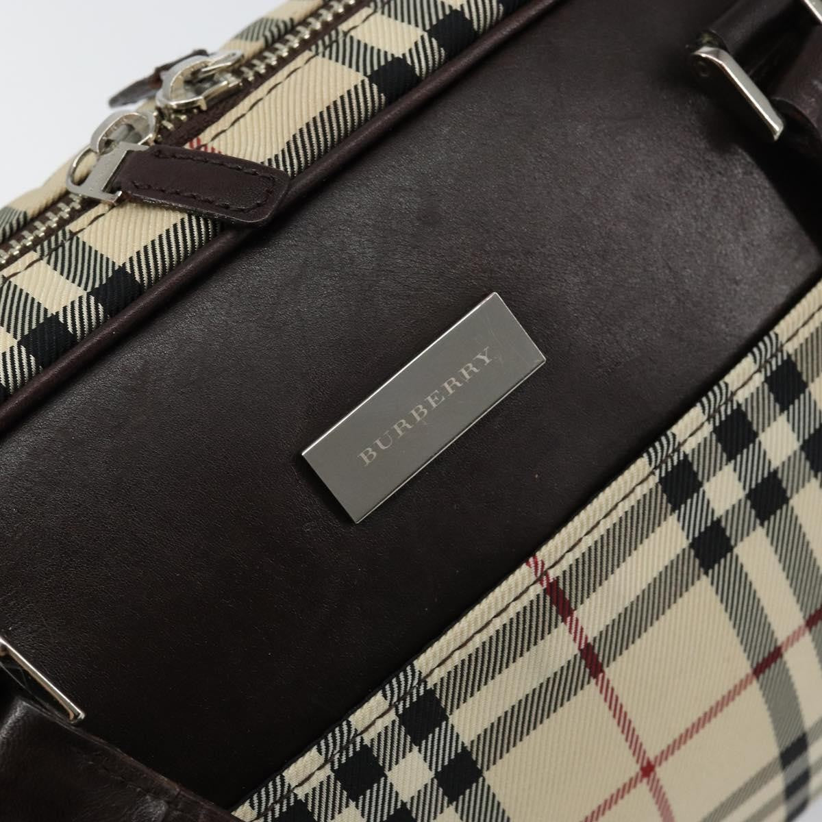 Burberry Nova Check Tote Canvas and Leather, BEIGE, NYLON, Tote bag