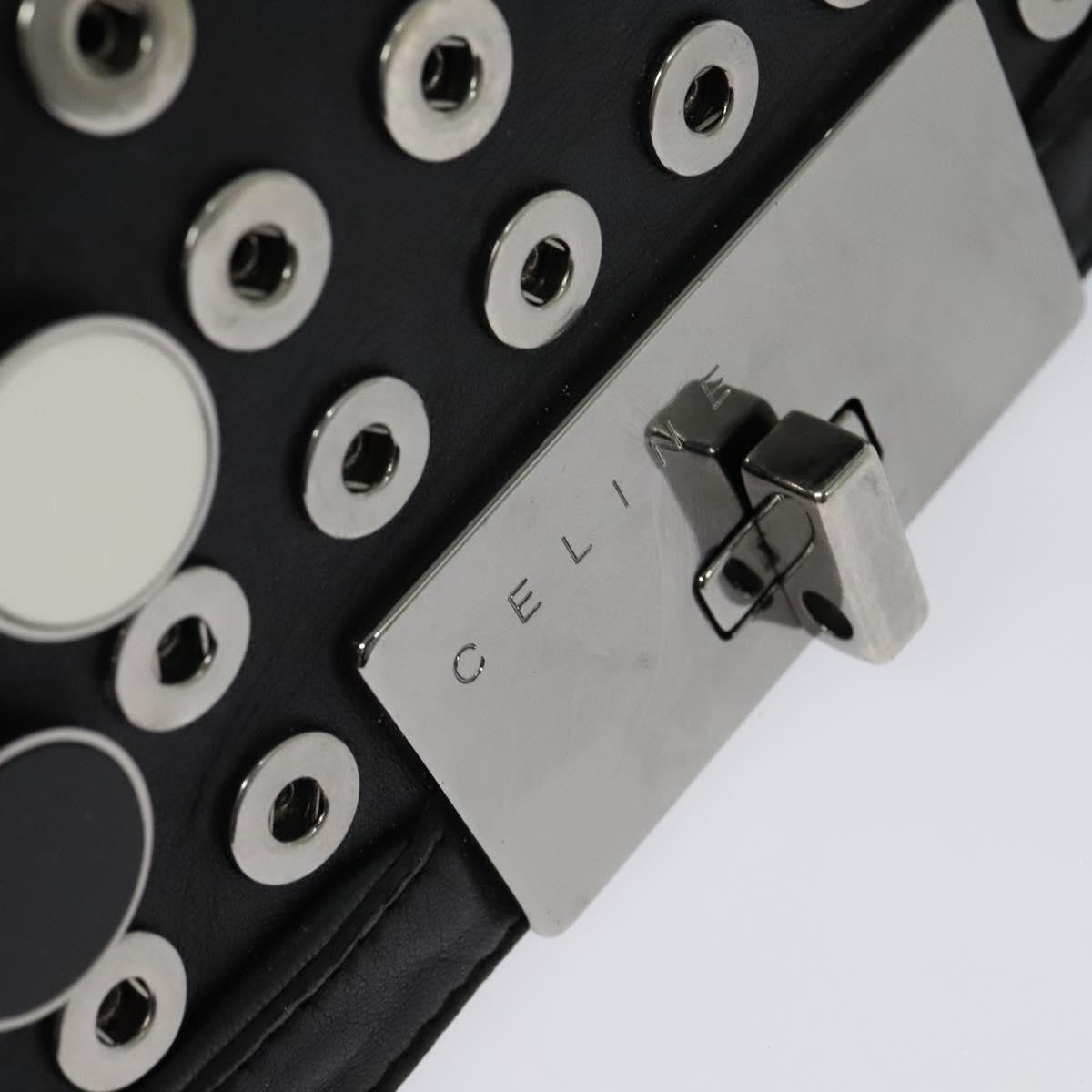 Celine Handbag Leather, BLACK, LEATHER, Handbag