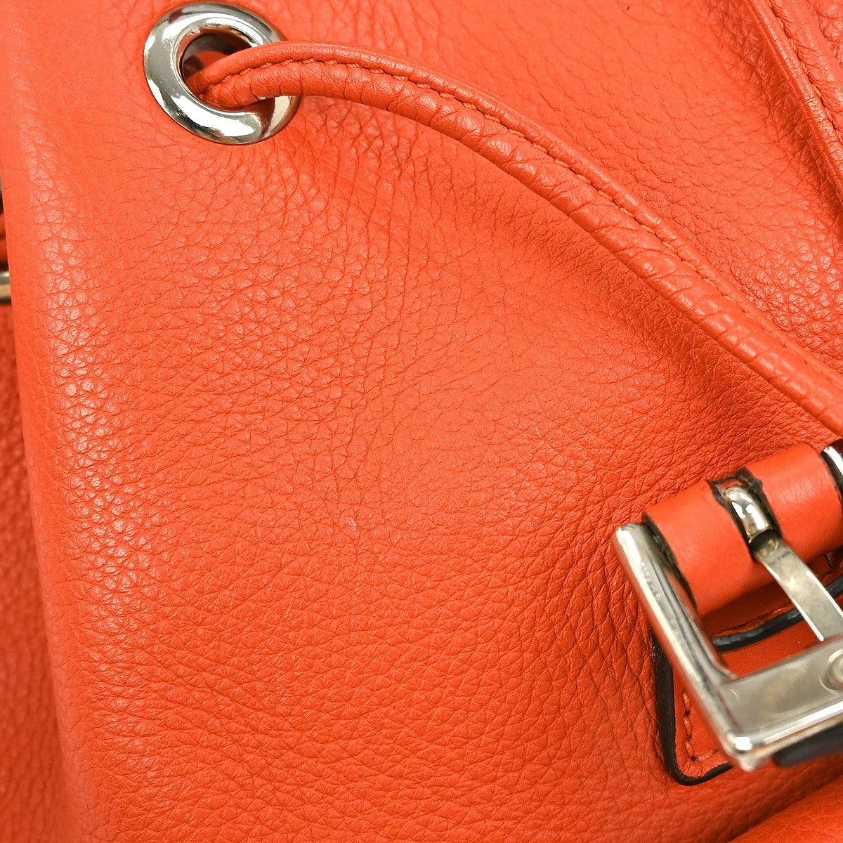 Gucci Bamboo Tassel Backpack Leather, ORANGE, LEATHER, Backpack