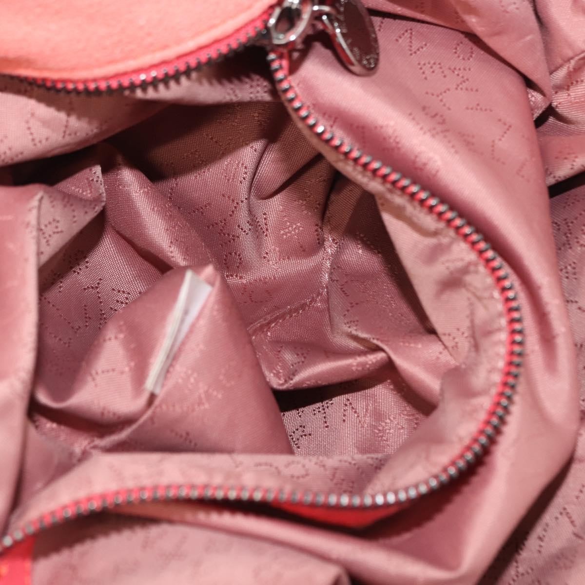 Stella McCartney Falabella Fold Over Crossbody Bag Suede, ORANGE, SUEDE, Crossbody bag