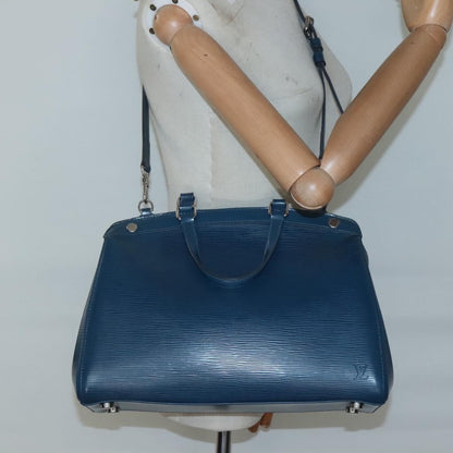 Louis Vuitton Blair Epi Leather, BLUE, LEATHER, Handbag