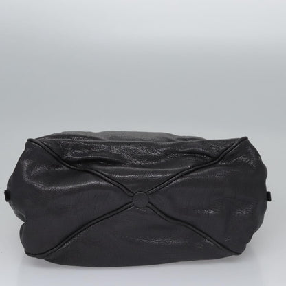 Bottega Veneta Vintage handbag Leather, BLACK, LEATHER, Handbag