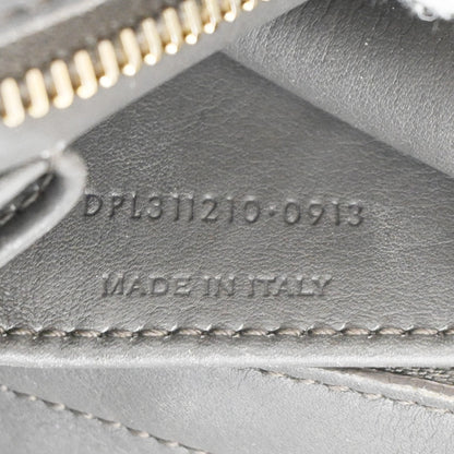 Saint Laurent Classic Y Cabas Leather, GRAY, LEATHER, Handbag