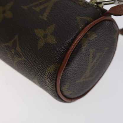 Louis Vuitton Papillon Pochette Monogram Canvas, BROWN, CANVAS, Handbag
