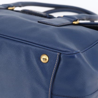 Prada Vintage Handbag Leather, BLUE, LEATHER, Handbag