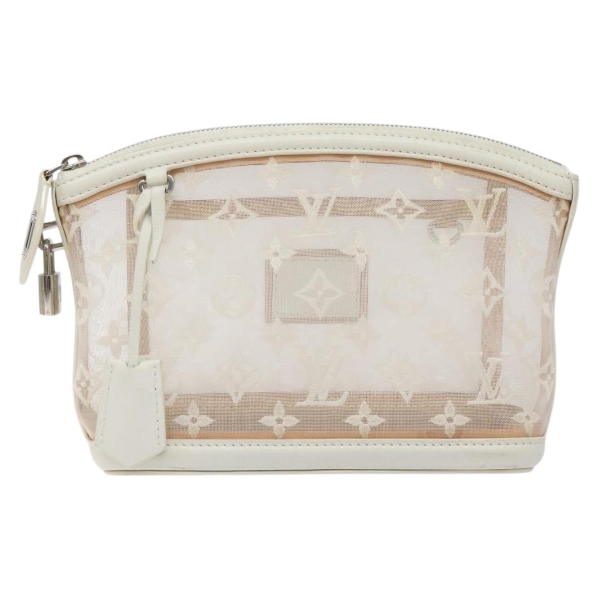 Louis Vuitton Transparence Lockit Clutch Canvas, TRANSPARENT, CANVAS, Clutche & pouche