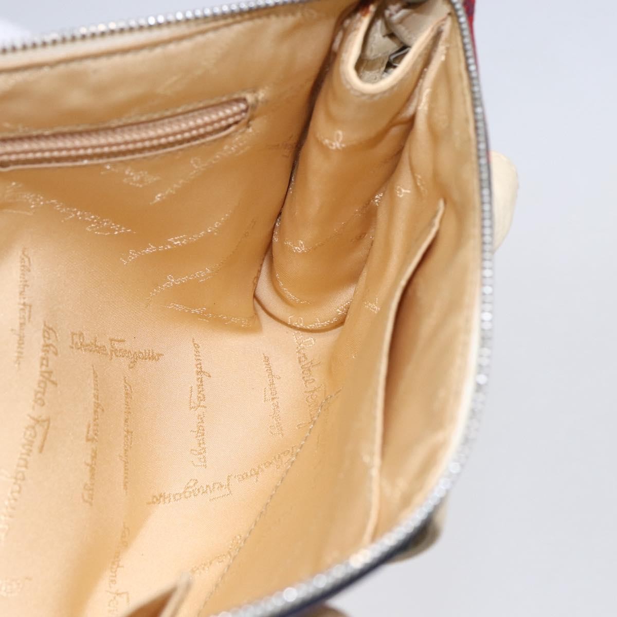 Salvatore Ferragamo Gancini Shoulder Bag Nylon, MULTICOLOUR, NYLON, Shoulder bag