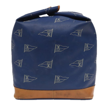 Louis Vuitton Cup Sac Marin Bandouliere Bag Coated Canvas, BLUE, CANVAS, Shoulder bag