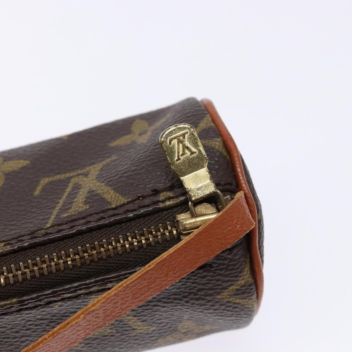 Louis Vuitton Papillon Pochette Monogram Canvas, BROWN, CANVAS, Handbag