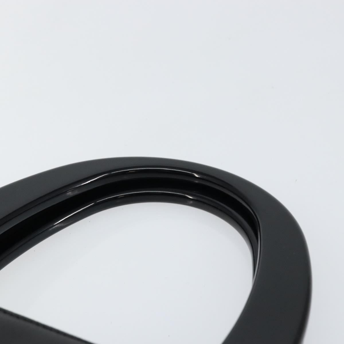 Prada Vintage Handbag Leather, BLACK, LEATHER, Handbag