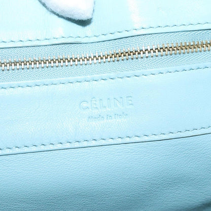 Celine Horizontal Cabas Tote Leather, BLACK, LEATHER, Tote bag