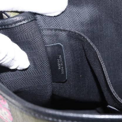 Loewe Anagram Shoulder Bag Leather, GREEN, LEATHER, Shoulder bag