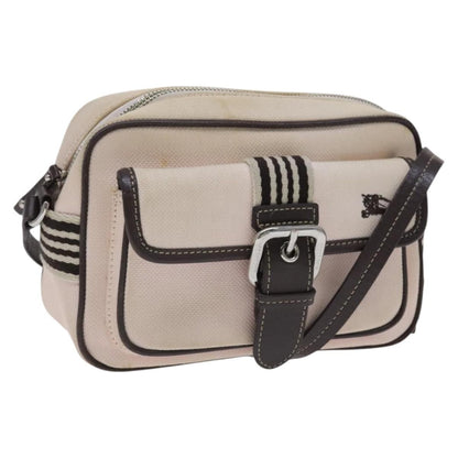 Burberry Nova Check Blue Label Canvas, PINK, CANVAS, Shoulder bag