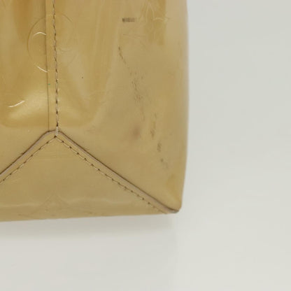 Louis Vuitton Reade Handbag Monogram Vernis, BEIGE, PATENT_LEATHER, Handbag