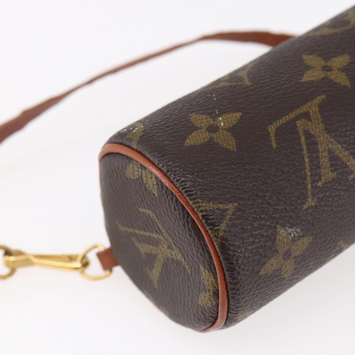 Louis Vuitton Papillon Pochette Monogram Canvas, BROWN, CANVAS, Clutche & pouche