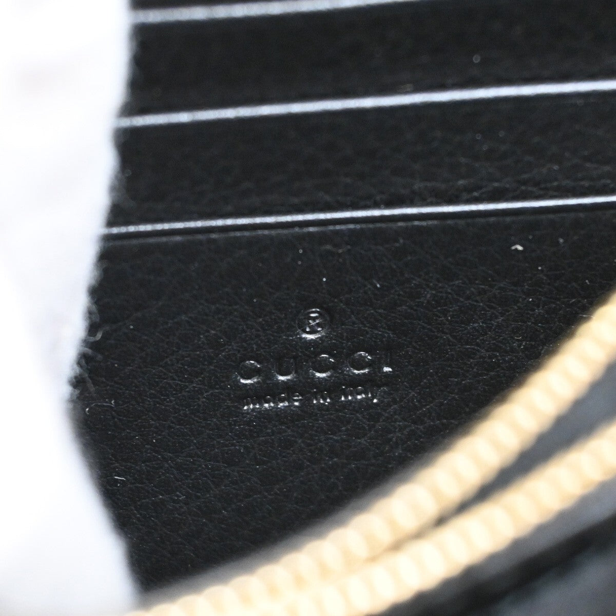 Gucci Blondie NM Chain Flap Bag Leather, BLACK, LEATHER, Shoulder bag