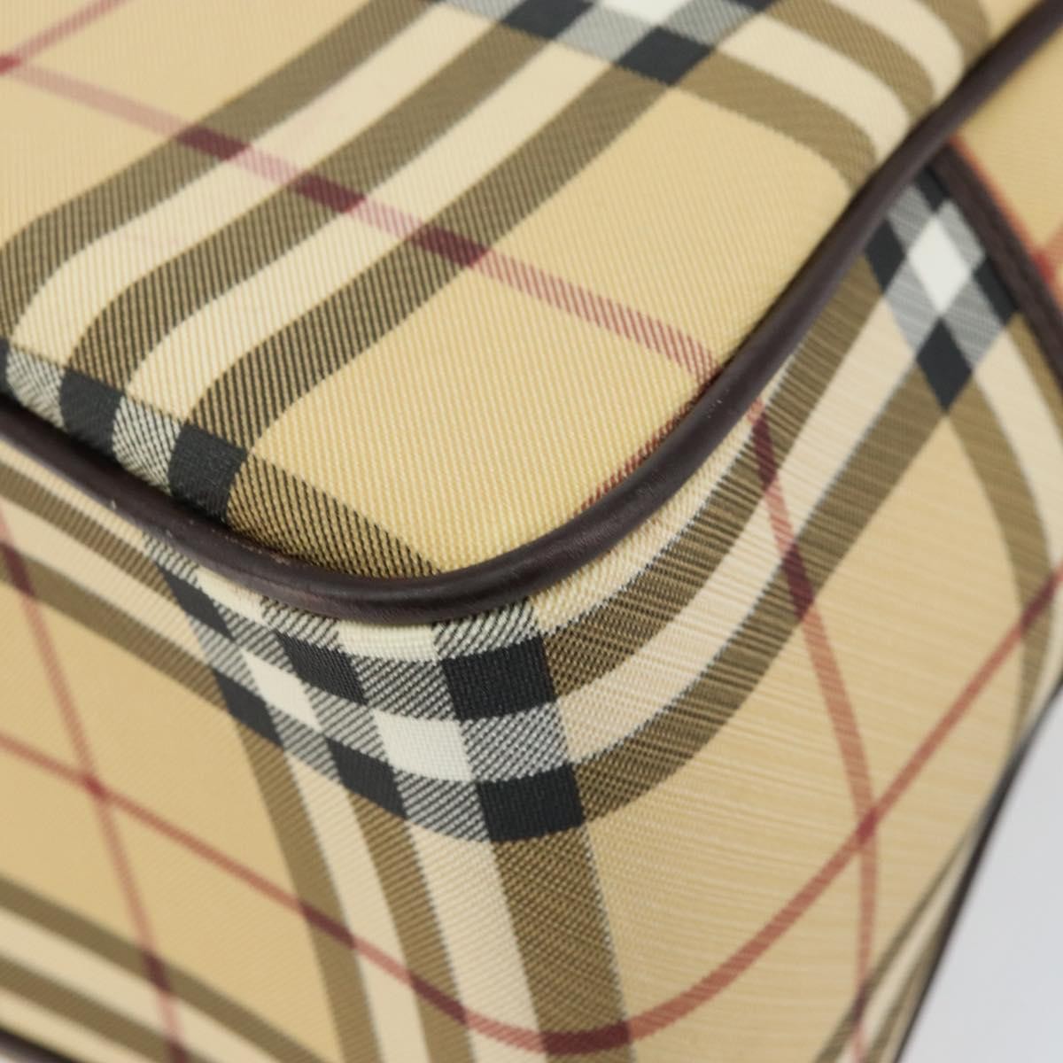 Burberry Nova Handbag Canvas, BEIGE, PVC, Handbag