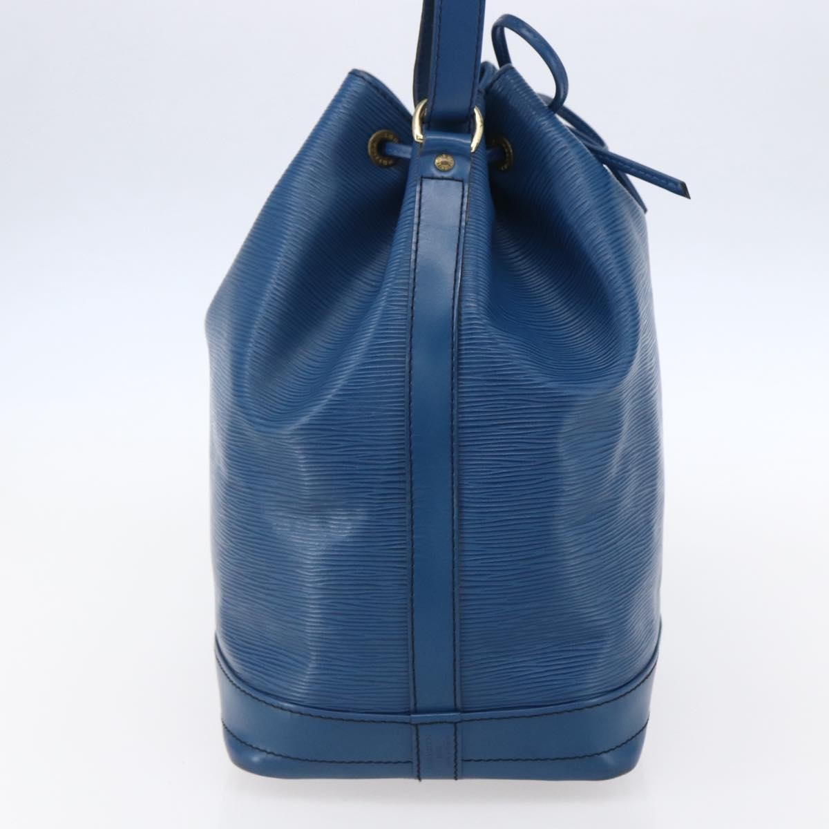 Louis Vuitton Noe Handbag Epi Leather, BLUE, LEATHER, Shoulder bag