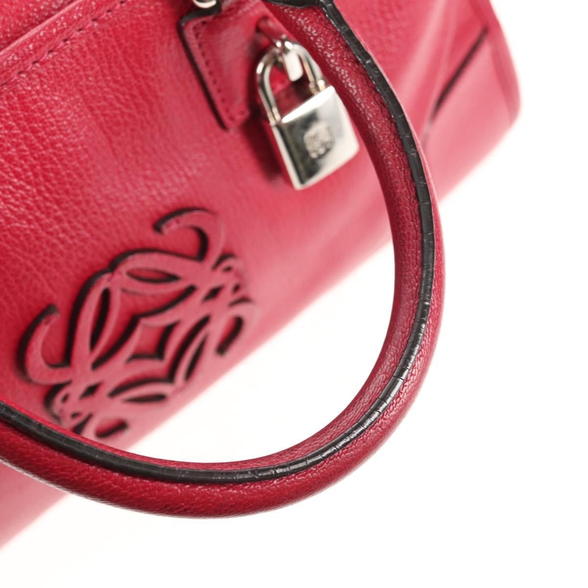 Loewe Amazona Bag Leather, RED, LEATHER, Handbag