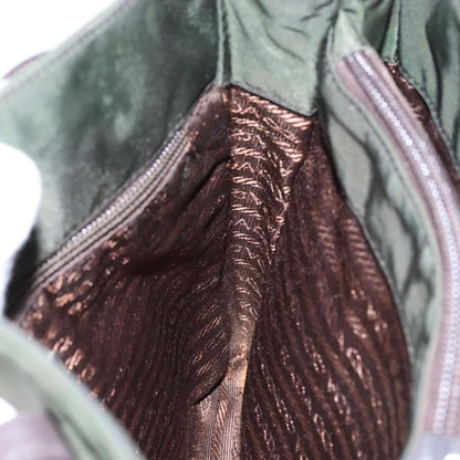 Prada Vintage Shoulder Bag Tessuto, KHAKI, NYLON, Shoulder bag