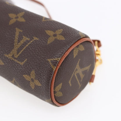 Louis Vuitton Papillon Pochette Monogram Canvas, BROWN, CANVAS, Clutche & pouche