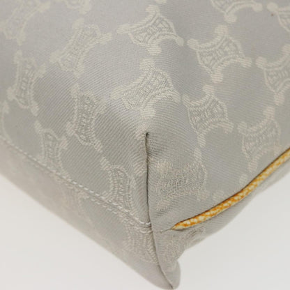 Celine Vintage Macadam Tote bag Canvas, YELLOW, CANVAS, Tote bag