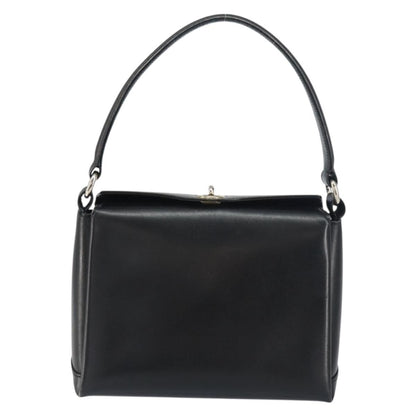 Gucci Vintage Convertible Box Crossbody Bag Leather, BLACK, LEATHER, Handbag