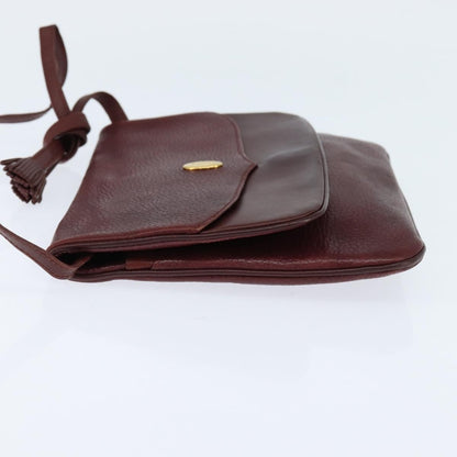 cartier Must de Cartier Shoulder Bag Leather, BURGUNDY, LEATHER, Shoulder bag