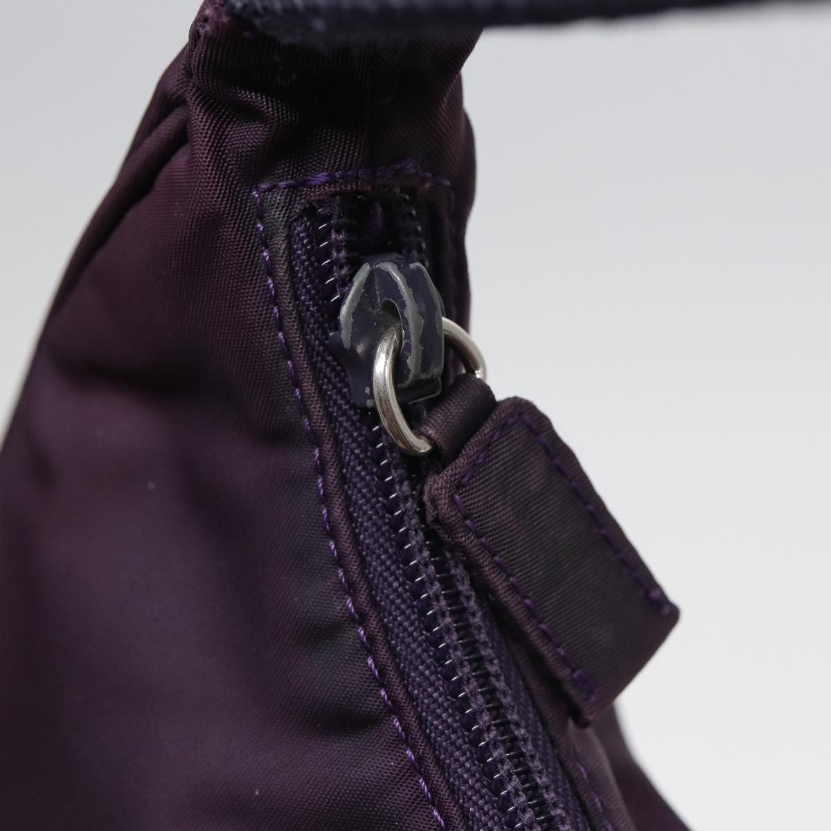 Prada Pochette Shoulder Bag Tessuto, PURPLE, NYLON, Clutche & pouche