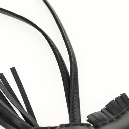 Hermes So Black GriGri Rodeo Bag Charm Leather, BLACK, LEATHER, Charms and Keychains