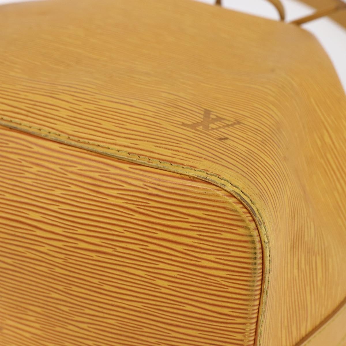 Louis Vuitton Petit Noe Handbag Epi Leather, YELLOW, LEATHER, Shoulder bag