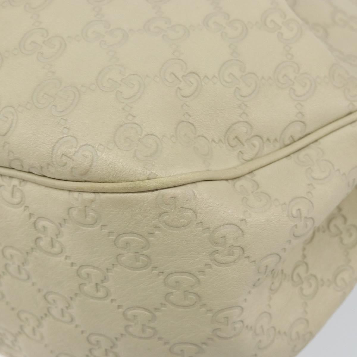 Gucci Sukey Hobo Guccissima Leather, ECRU, LEATHER, Shoulder bag
