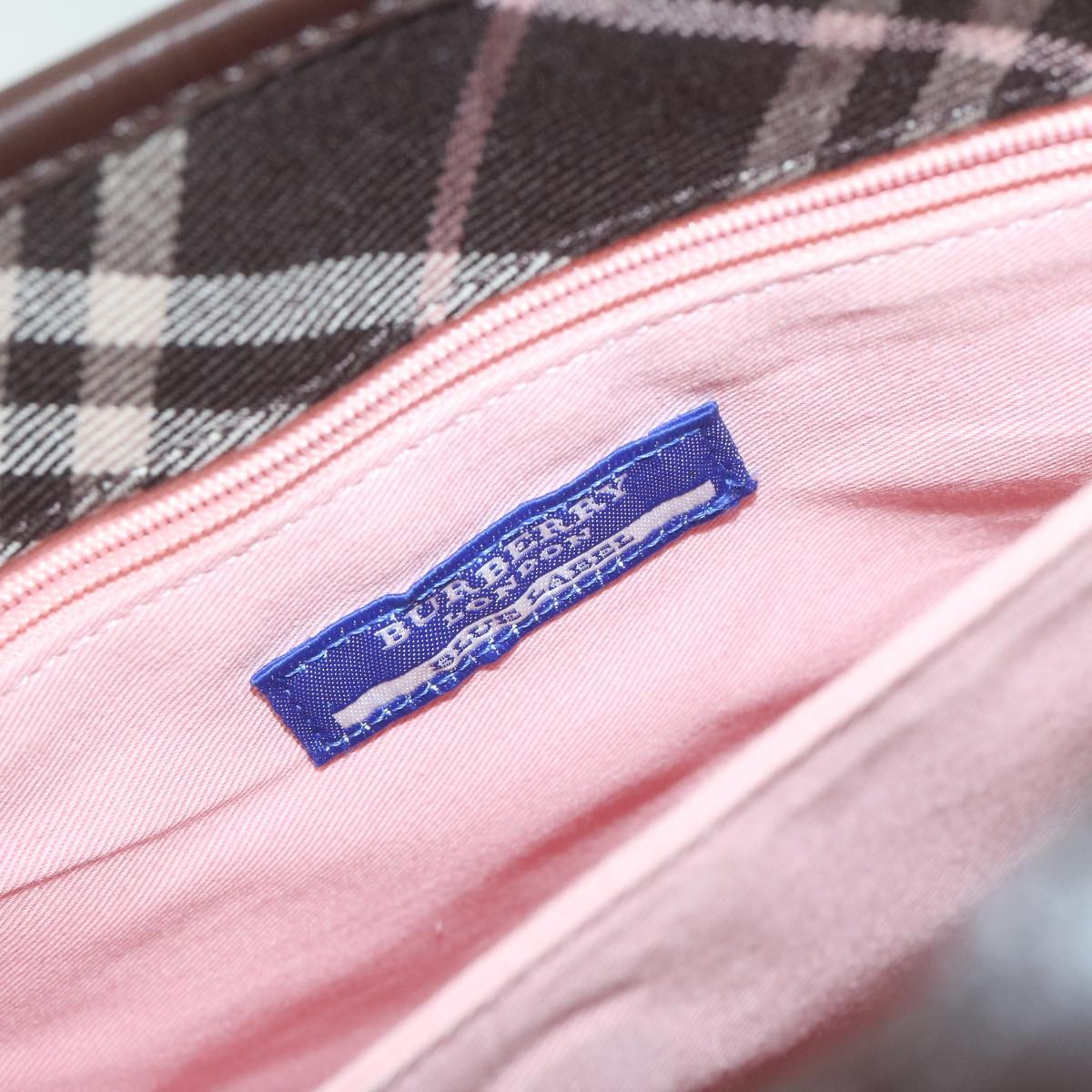 Burberry Nova Check Tote canvas check pattern, BROWN, CANVAS, Tote bag