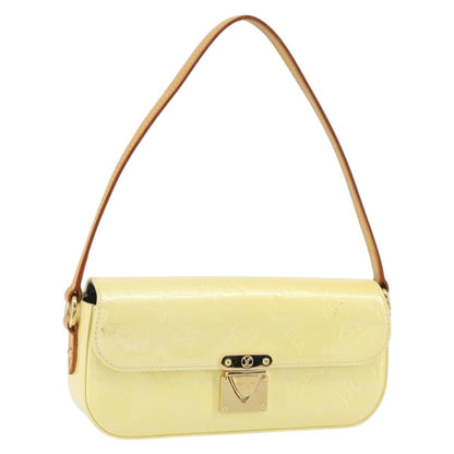 Louis Vuitton Malibu Street Handbag Monogram Vernis, BEIGE, PATENT_LEATHER, Clutche & pouche
