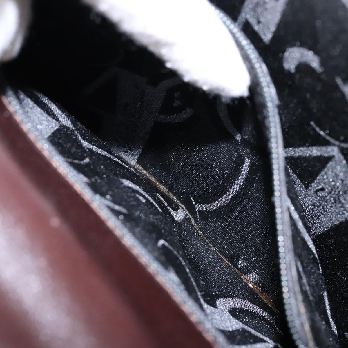 Salvatore Ferragamo Convertible Top Handle Bag Leather, BROWN, LEATHER, Handbag