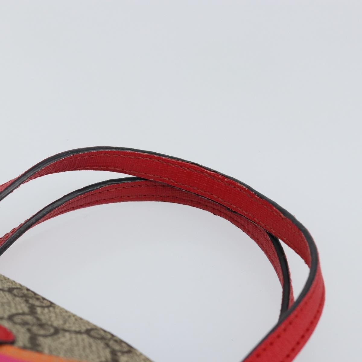 Gucci Children's tote with rainbow butterfly Canvas, BEIGE, PVC, Tote bag