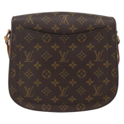 Louis Vuitton Saint Cloud Handbag Monogram Canvas, BROWN, CANVAS, Shoulder bag
