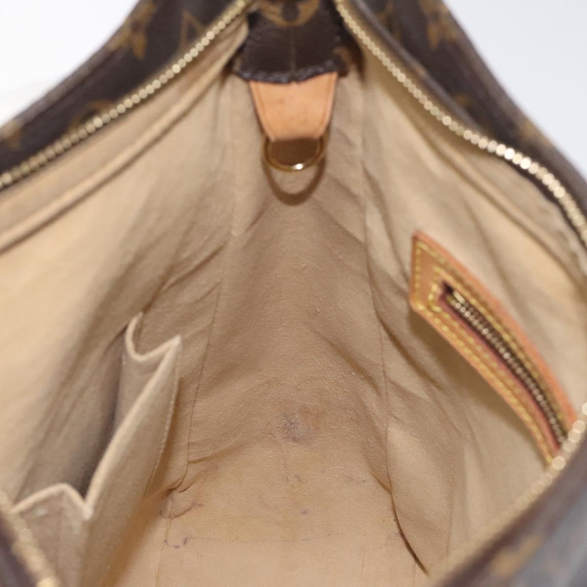 Louis Vuitton Looping Handbag Monogram Canvas, BROWN, CANVAS, Handbag