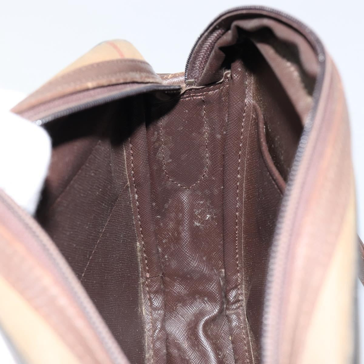 Burberry Nova check Shoulder bag Canvas, BEIGE, CANVAS, Shoulder bag