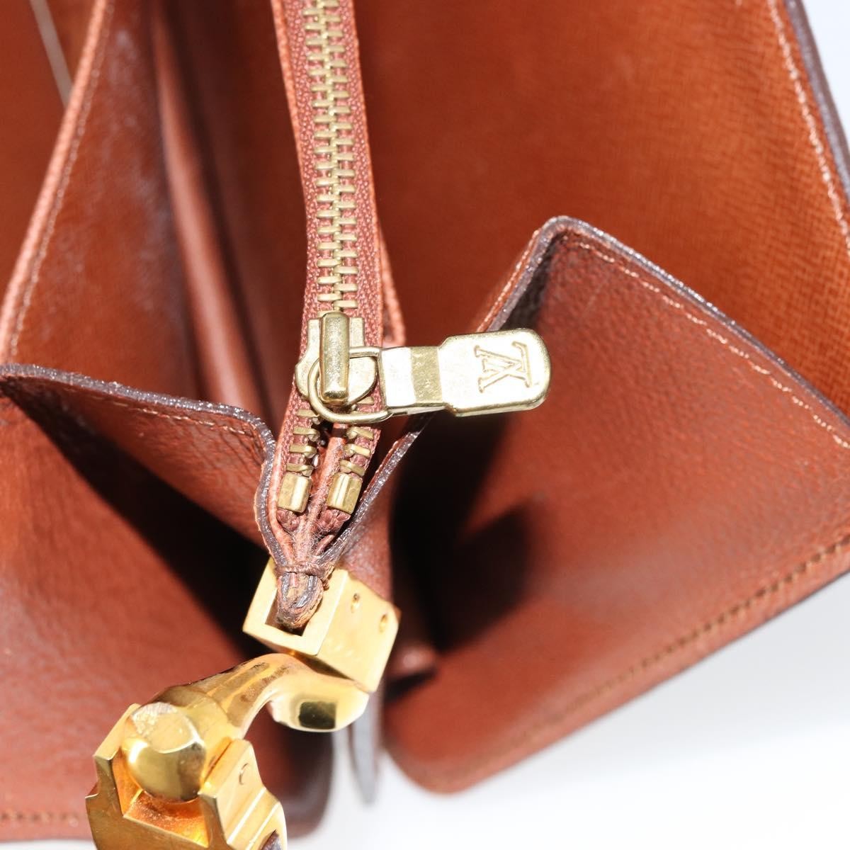 Louis Vuitton Vintage Dauphine Shoulder Bag Monogram Canvas, BROWN, CANVAS, Shoulder bag