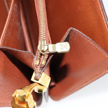 Louis Vuitton Vintage Dauphine Shoulder Bag Monogram Canvas, BROWN, CANVAS, Shoulder bag