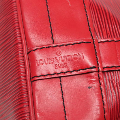 Louis Vuitton Noe Handbag Epi Leather, RED, LEATHER, Handbag