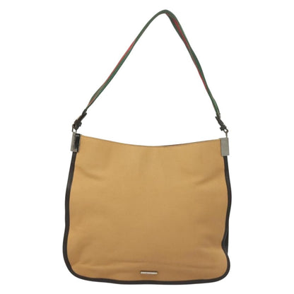 Gucci Sherry line shoulder bag Canvas, BEIGE, CANVAS, Shoulder bag