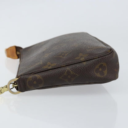 Louis Vuitton Pochette Accessoires NM Monogram Canvas, BROWN, CANVAS, Clutche & pouche