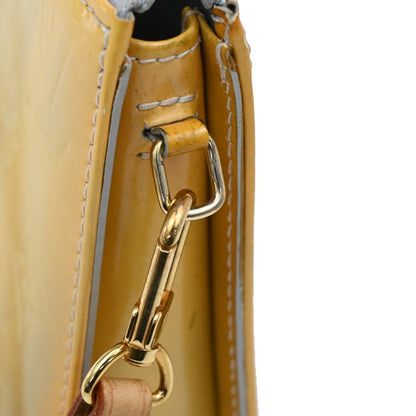 Louis Vuitton Lexington Pochette Monogram Vernis, YELLOW, PATENT_LEATHER, Clutche & pouche