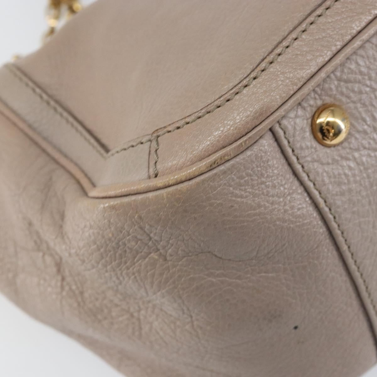 Salvatore Ferragamo Gancini Tote Leather, PINK, LEATHER, Handbag