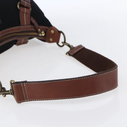 Burberry Blue Label shoulder bag Wool, BLACK, WOOL, Shoulder bag