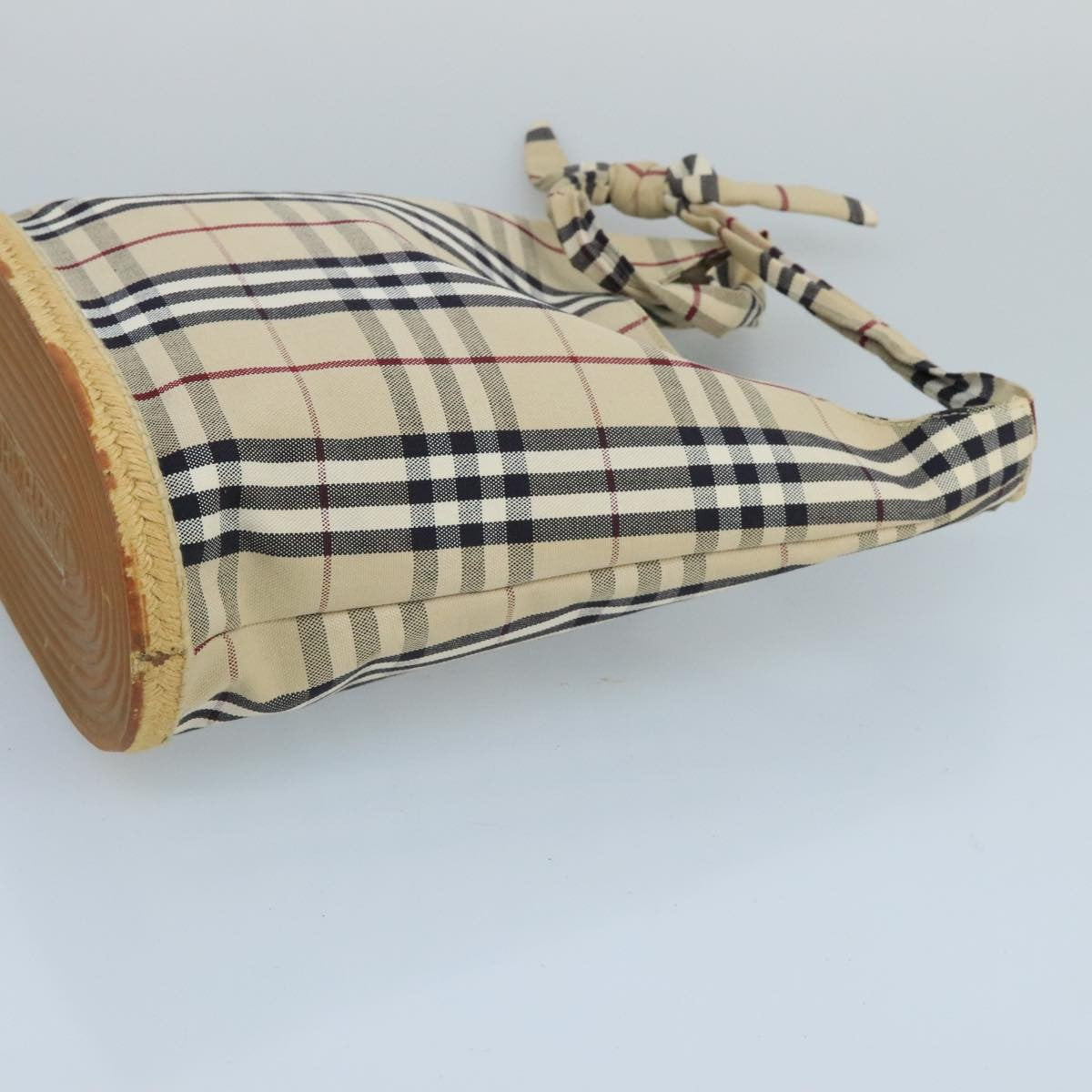 Burberry Nova check Shoulder bag Canvas, BEIGE, CANVAS, Shoulder bag