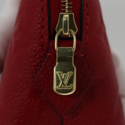 Louis Vuitton Cosmetic Pouch Monogram Empreinte Leather, RED, LEATHER, Toiletry Case